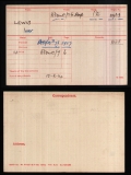 IVOR LEWIS(medal card)