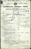 NORTHEY ALFRED LESLIE (attestation paper)