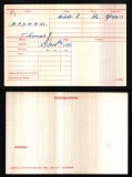 THOMAS JOHN BADHAM (medal card)