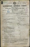 REID EDMUND HENRY (attestation paper)