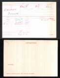 CARROLL BERNARD DONAGH (medal card)