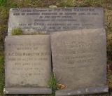 HAMILTON FRED (remembered on the grave of his daughter, Grove Road Cemetery, Harrogate)