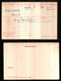 EDWARDS HENRY IVOR(medal card)