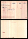 NICHOLAS REGINALD ALBERT (medal card)