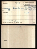 ARNOLD JOSEPH JOHN (medal card)