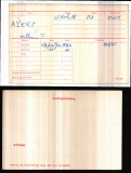 AYERS WILLIAM TYRELL (medal card)