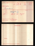 BAINES BENJAMIN (medal card)