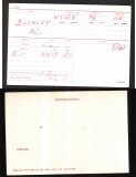 BUCKLEY ALFRED(medal card)