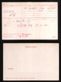 COBB ARTHUR WILLIAM(medal card)
