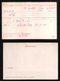 COBB ARTHUR WILLIAM(medal card)