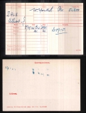 DALE ALBERT JAMES(medal card)