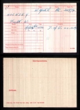 HORNSEY FREDERICK WILLIAM(medal card)