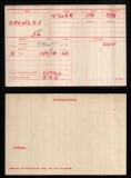 KNOWLES JOHN HENRY(medal card)