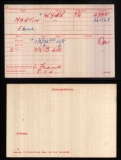 MARTIN EDWARD(medal card)