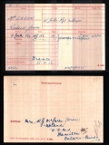 McLAREN RICHARD JUSON (medal card)