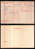 NIXON WILLIAM LEITH(medal card)