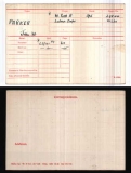 PARKER JOHN WOMERSLEY (medal card)