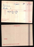 REVILL CHARLES HENRY(medal card)