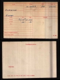 ROBINSON GEORGE(medal card)