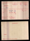 WARD JAMES(medal card)