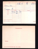 COLLINS THOMAS HENRY(medal card)