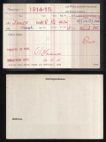 JONES JOSEPH(medal card)