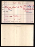 MOXHAM BERTRAM WILLIAM JAMES(medal card)