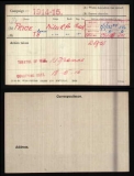 PRICE THOMAS HAROLD(medal card)