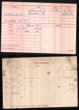 SPICER VICTOR WILLIAM OLIVER(medal card)