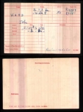 WARD JOHN(medal card)