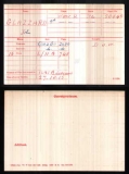 GLAZZARD JOHN THOMAS(medal card)