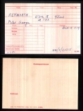 HEYWORTH PETER GEORGE(medal card)