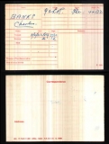 BANKS CHARLES(medal card)