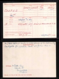 COOPER JOHN WILLIAM(medal card)