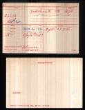 ELLIS HERBERT HENRY(medal card)