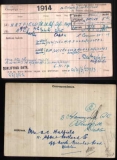 HATFIELD ALFRED CHARLES(medal card)