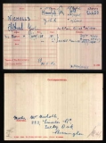 NICHOLLS ALFRED JOHN(medal card)