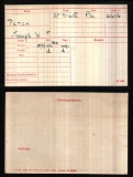 PETCH JOSEPH WILLIAM THORPE(medal card)