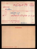 WOOD WILLIAM(medal card)