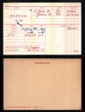 BARTON THOMAS WILLIAM(medal card)