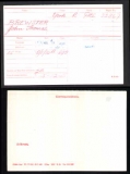 BREWSTER JOHN THOMAS(medal card)