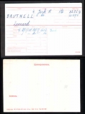 BRUTNELL LEONARD(medal card)