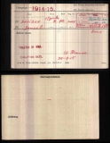 DAVISON JAMES LEIGHTONHOUSE(medal card)