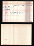 FARRAR WILLIAM(medal card)