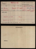 KEITH JAMES WILLIAM(medal card)