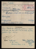 KNOWLES GEORGE CLARENCE(medal card)