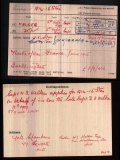 WALKER DENIS HENRY(medal card)