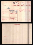 STAINTON WILLIAM(medal card)