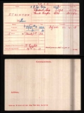 STAINTON WILLIAM(medal card)