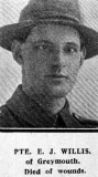 WILLIS EGBERT JOSEPH (Auckland Weekly News, 1918)